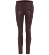 7 FOR ALL MANKIND THE ANKLE SKINNY COATED JEANS,P00283169