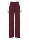 THEORY HW' belted wide leg suiting pants