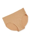 Hanro Invisible Cotton High-cut Brief In Beige