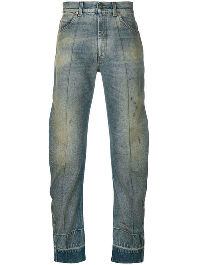 Gucci Loose Fit Jeans In Blue