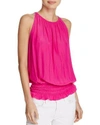 Ramy Brook Lauren Blouson Top - 100% Exclusive In Paradise Pink