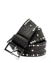 ZADIG & VOLTAIRE STARLIGHT LEATHER BELT,WFAC2001F