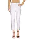 ASPESI ASPESI WOMAN PANTS WHITE SIZE 6 COTTON, ELASTANE,36906818NI 4