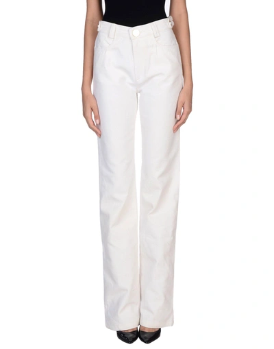 Chloé Casual Trousers In Ivory