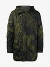 MONCLER MONCLER GAILLON FEATHER DOWN CAMOUFLAGE JACKET,42315055399Y12452329