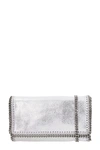 STELLA MCCARTNEY METALLIC FALABELLA CROSSBODY BAG,9166461