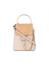 CHLOÉ pink Faye Small Leather Bracelet bag,CHC17WS320H2O12452315