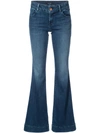 J BRAND J BRAND FLARED JEANS - BLUE,JB00038612480541