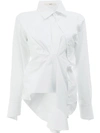 AGANOVICH long sleeved twisted shirt,SH0512402970