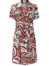 LA DOUBLEJ ONDE SAFARI DRESS,DRE0010TER00112472703