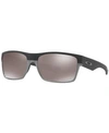 Oakley Twoface Sunglasses, Oo9189 In Matte Black/black Prizm Polar