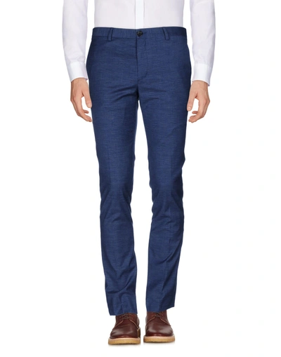 Ps By Paul Smith Casual Trousers In Blue