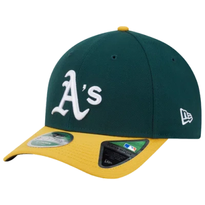 New Era Mens Oakland Athletics  Athletics Player Replica 9forty Cap In Green