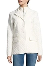 JANE POST Quilted Riding Jacket,0400096225294