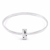 Anchor & Crew Soames Gate Midi Silver Bangle In Silver