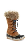 Sorel 'joan Of Arctic' Waterproof Snow Boot In Elk