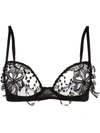 Belle Et Bon Bon 'bisoux' Bra In Black