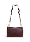 ROKSANDA Wavy strap ring handle leather shoulder bag