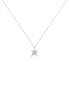 KISMET BY MILKA STRUCK STAR 14K PENDANT NECKLACE,PROD205570452