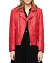 ZADIG & VOLTAIRE LIYA DELUXE LEATHER MOTO JACKET,WFCC1401F