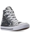 CONVERSE WOMEN'S CHUCK TAYLOR SEQUIN HIGH-TOP CASUAL SNEAKERS FROM FINISH LINE