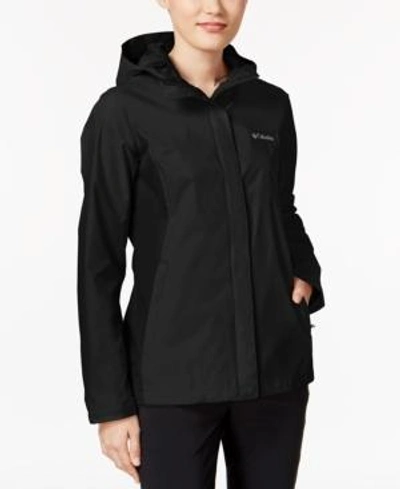 Columbia Women's Omni-tech Arcadia Ii Rain Jacket In Black