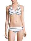 Heidi Klein Core D-g U-bar Halter Bikini Top In Nautical