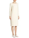 THE ROW ESSENTIALS LARINA LONG SLEEVE DRESS,400096343948