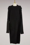 RICK OWENS WOOL COAT,RO17F7962/EO/904