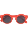 Christopher Kane Round-frame Sunglasses In Red
