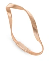 MARCO BICEGO MARRAKECH SUPREME 18K TWISTED BRACELET, ROSE GOLD,PROD206210291