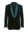 TOM FORD VELVET SHELTON JACKET,P000000000005693826