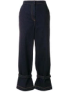 FENDI high-waist flare jeans,FLP672A0MR12468268