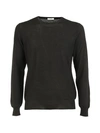 Paolo Pecora Crewneck Sweater In Black