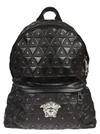 VERSACE QUILTED BACKPACK,DFZ5350 DNTTBD41P