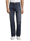 TOM FORD Washed Straight Cotton Jeans,0400096222452
