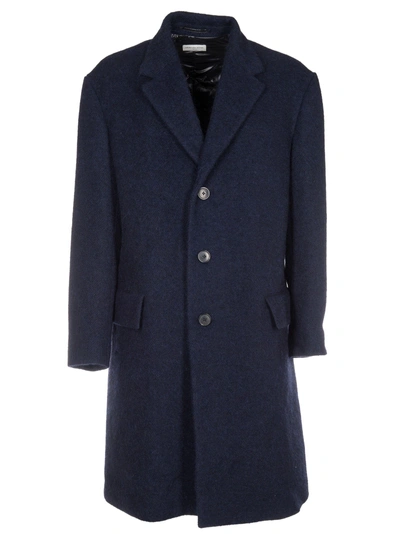 Dries Van Noten Classic Coat In Blue