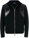 DSQUARED2 SEQUIN ZIPPED HOODIE,S74HG0045S2274412382700