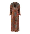 ETRO PAISLEY PLEATED GOWN,P000000000005705955