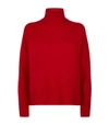 WHISTLES Funnel Neck Wool Sweater