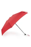 Davek Mini Umbrella In Deep Red