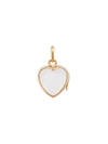 Loquet Small Heart Locket Pendant  In Rose Gold