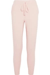 ATM ANTHONY THOMAS MELILLO LUXE ESSENTIALS BRUSHED-CASHMERE TRACK PANTS