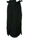 AGANOVICH LONG PLEATED SKIRT,SK0112487523