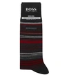 HUGO BOSS Design striped cotton-blend socks