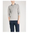 THE KOOPLES Contrast-trim cotton-piqué polo shirt