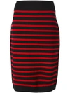 MARC BY MARC JACOBS Striped Knit Pencil Skirt,M4004918