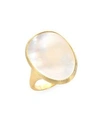 MARCO BICEGO Lunaria Mother-Of-Pearl & 18K Yellow Gold Ring