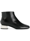 PIERRE HARDY PIERRE HARDY CONTRAST SCULPTED HEEL ANKLE BOOTS - BLACK,ND06CALFBLACK12485652