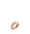 ANNOUSHKA DUSTY DIAMONDS SINGLE ROSE GOLD HOOP EARRING,14867231